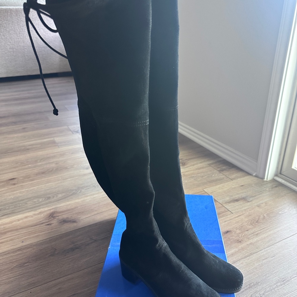 Stuart Weitzman Black Over the Knee Boot